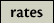 Lodging Rates