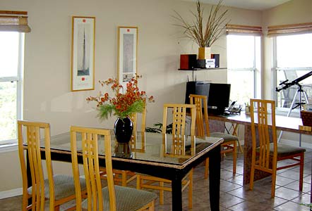 Dining area in Tranquility - Cedar Key Vacation Rental