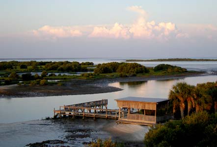 Sunset Colors viewed from Tranquility in Cedar Key, FL